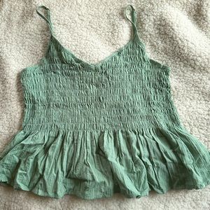 Light green tank top